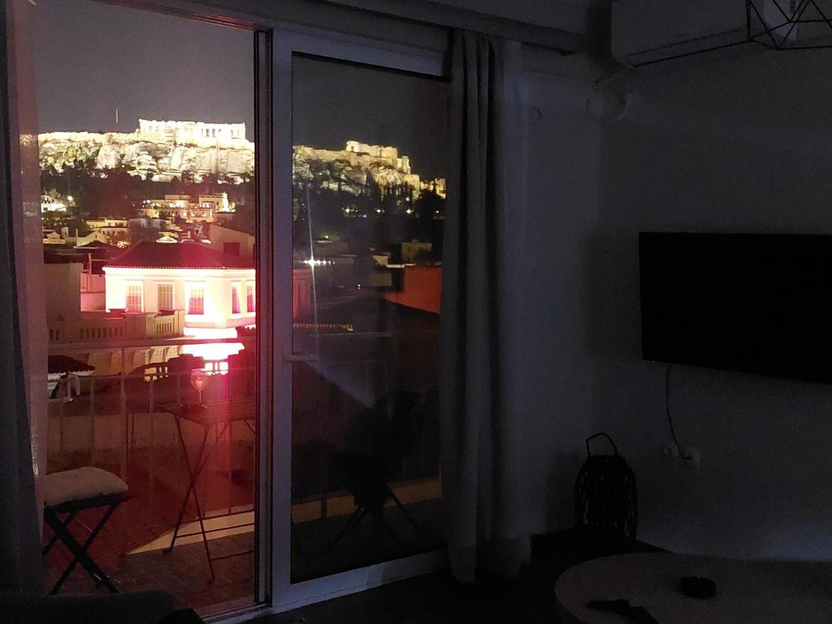 Luxury Apartment Overlooking The Citadel Of Tsakas Athens Luaran gambar