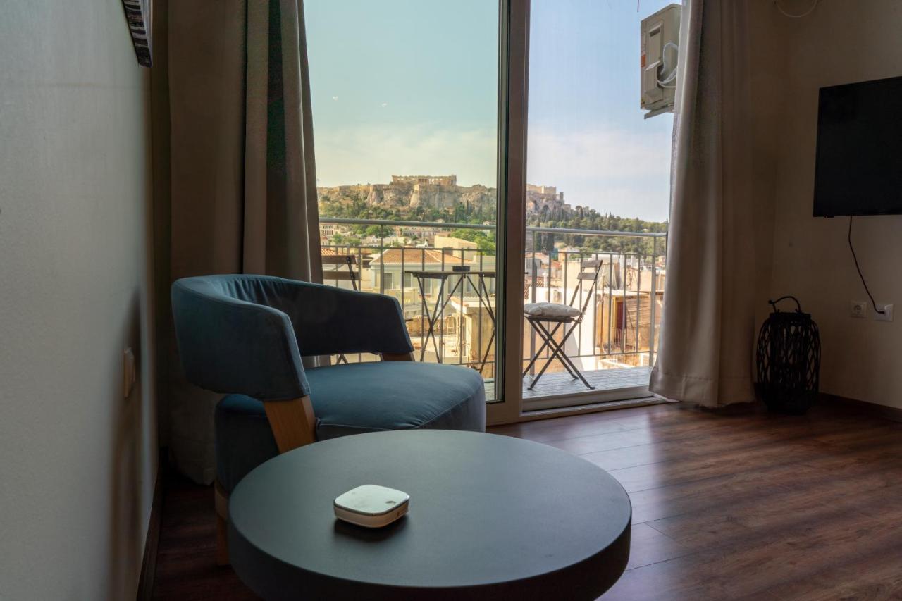 Luxury Apartment Overlooking The Citadel Of Tsakas Athens Luaran gambar