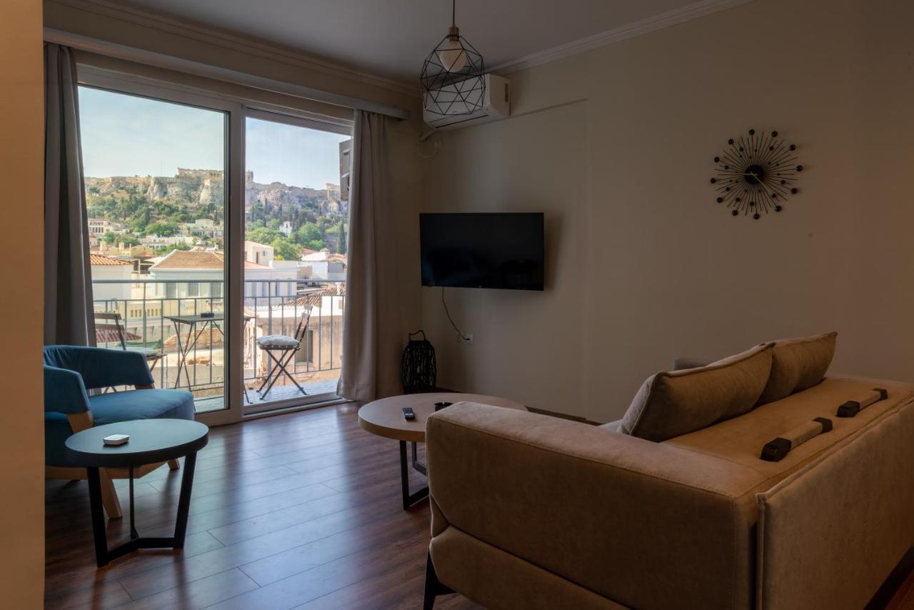 Luxury Apartment Overlooking The Citadel Of Tsakas Athens Luaran gambar